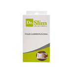 FAJA LUMBOSACRAL LARGE DR.SLIM BLANCA