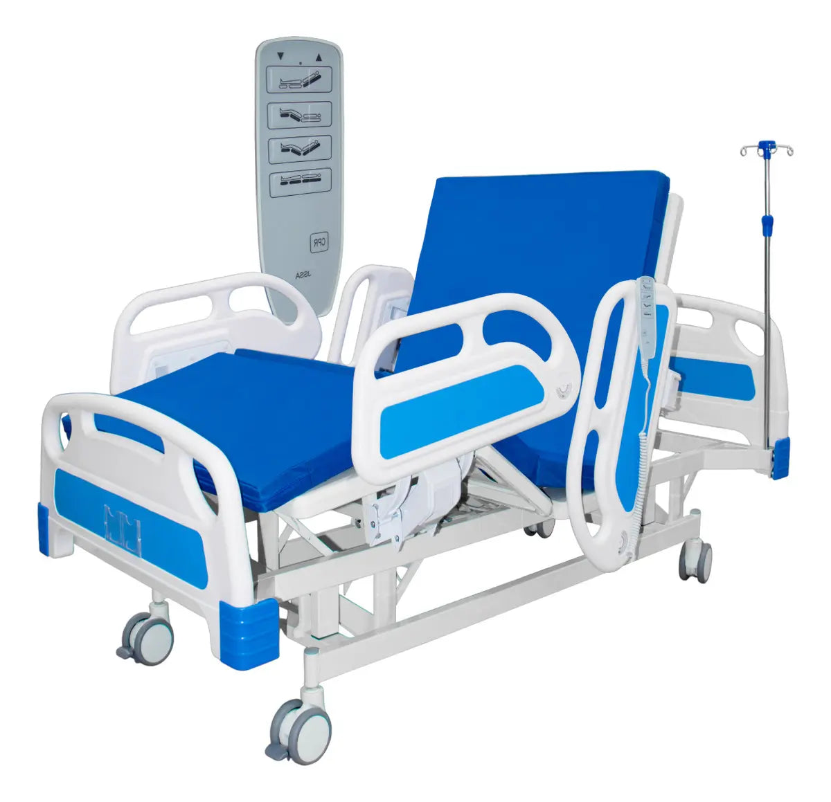 CAMA DE POSICION HOSPITALARIA ELECTRICA  BLANCA 3 FUNCIONES