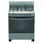 ESTUFA ACROSS 30p ACERO INOXIDABLE, ENCENDIDO ELECTRICO COLORR GRIS
