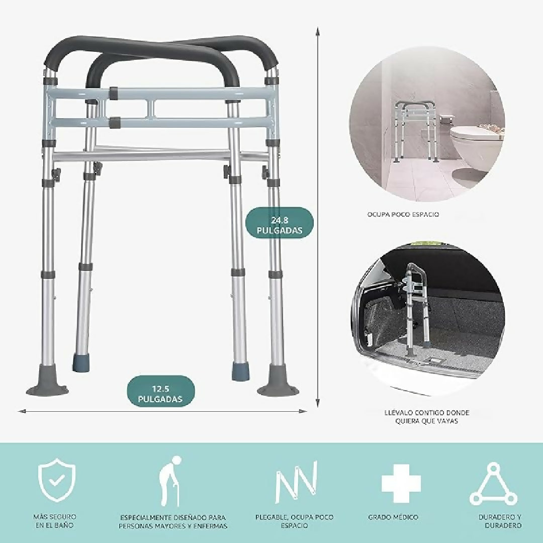 BARRA DE SEGURIDAD PARA BAÑO, PARA ANCIANO Y PERSONAS MAYORES.