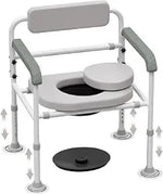 INODORO PORTATIL Inodoro Cómodo Portátil Estable con Cubeta de Orinal de 7.5 Cuartos de Galón, 350 Libras